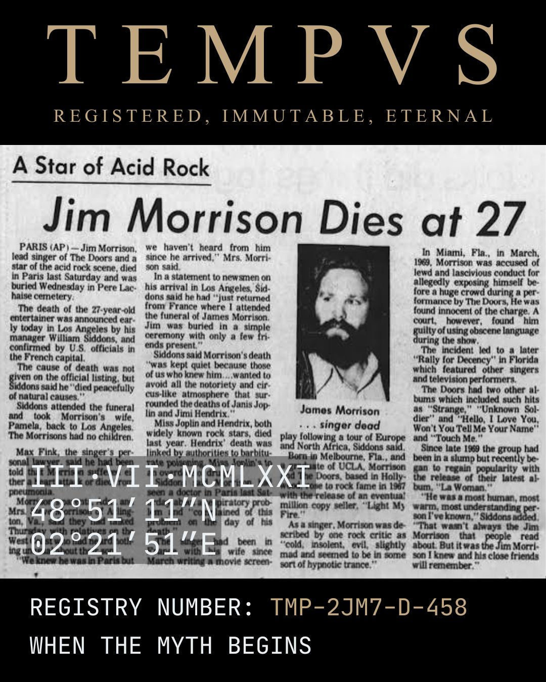 JIM MORRISON
